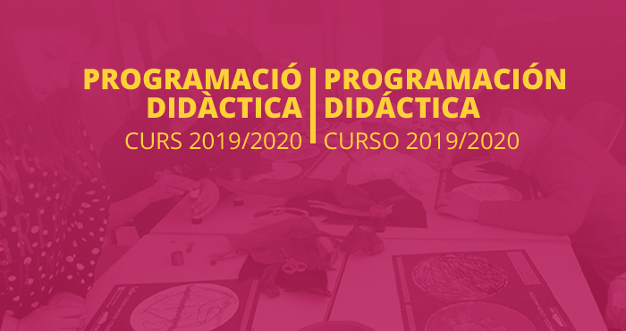 PROGRAMACIÓ DIDÀCTICA CURS 2019/2020