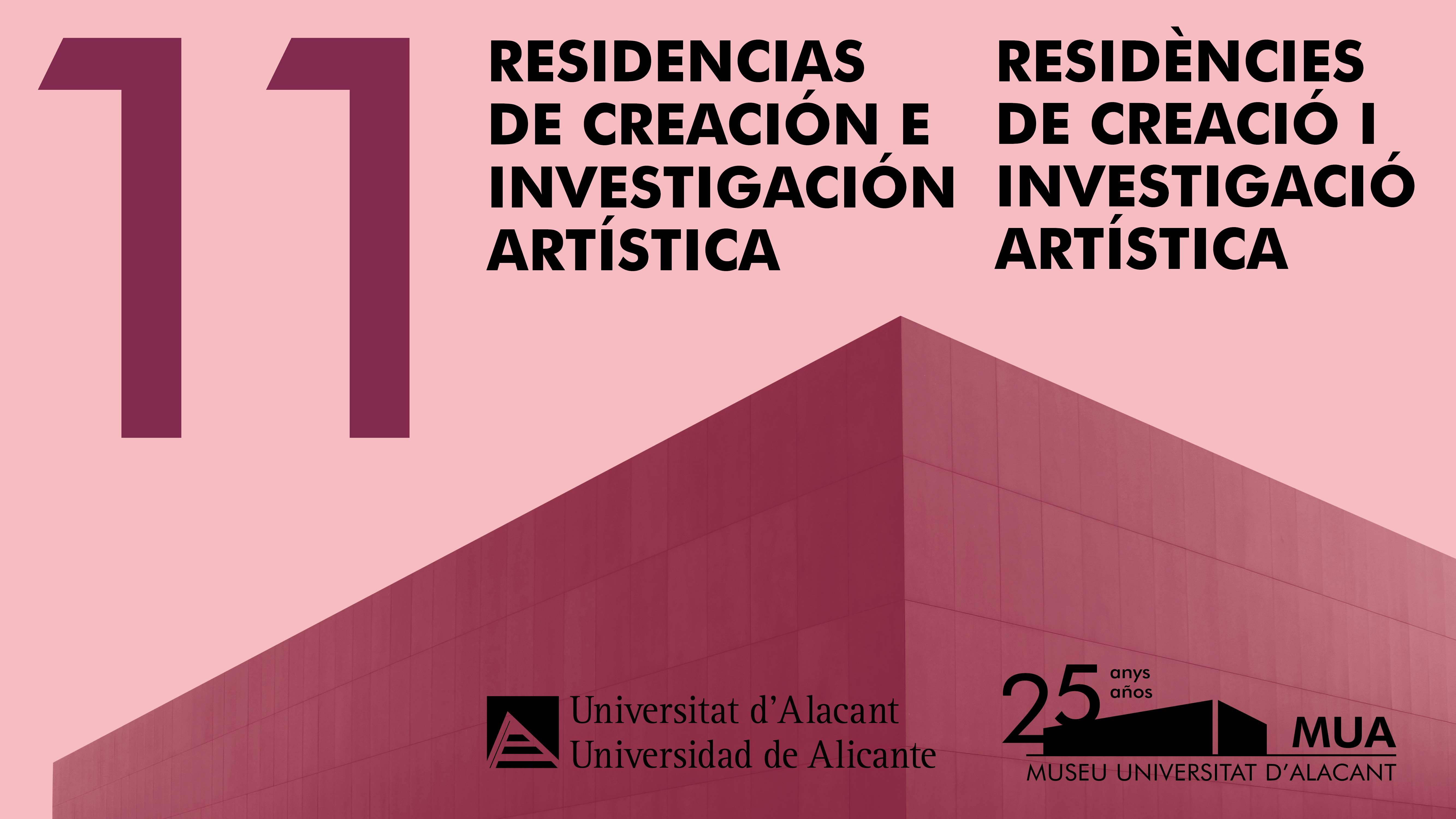 11 RESIDENCIAS DE CREACIÓN E INVESTIGACIÓN ARTÍSTICA
